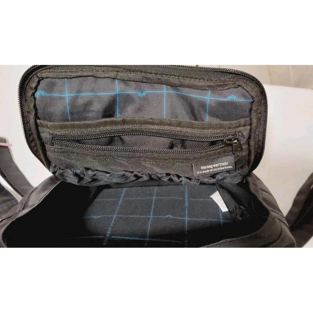 DOUGHNUT Macaroon Mini Series Gamescape Backpack Black Vegan - Picture 8 of 9